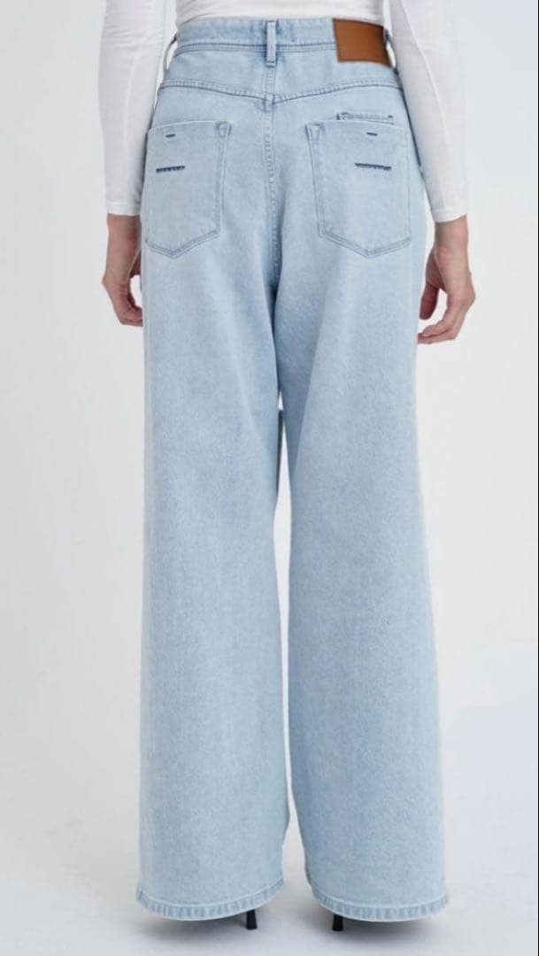 樋口かほりxYANUK クラッシュワイド デニム 22