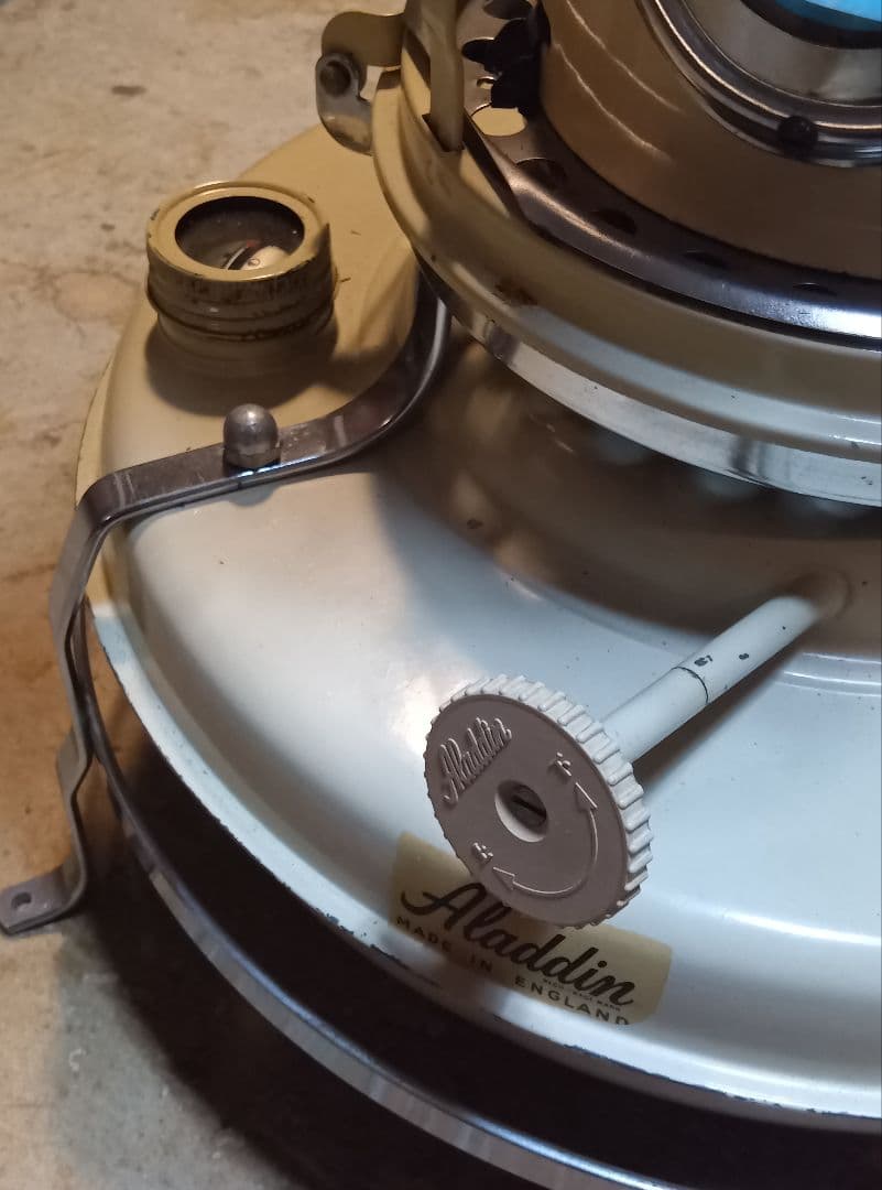 60s ビンテージ 実働 アラジンストーブ 16前期デラックス 英国製