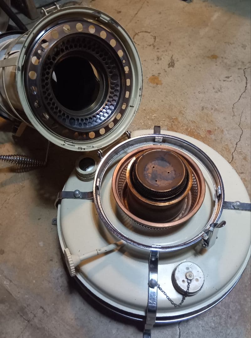 60s ビンテージ 実働 アラジンストーブ 16前期デラックス 英国製