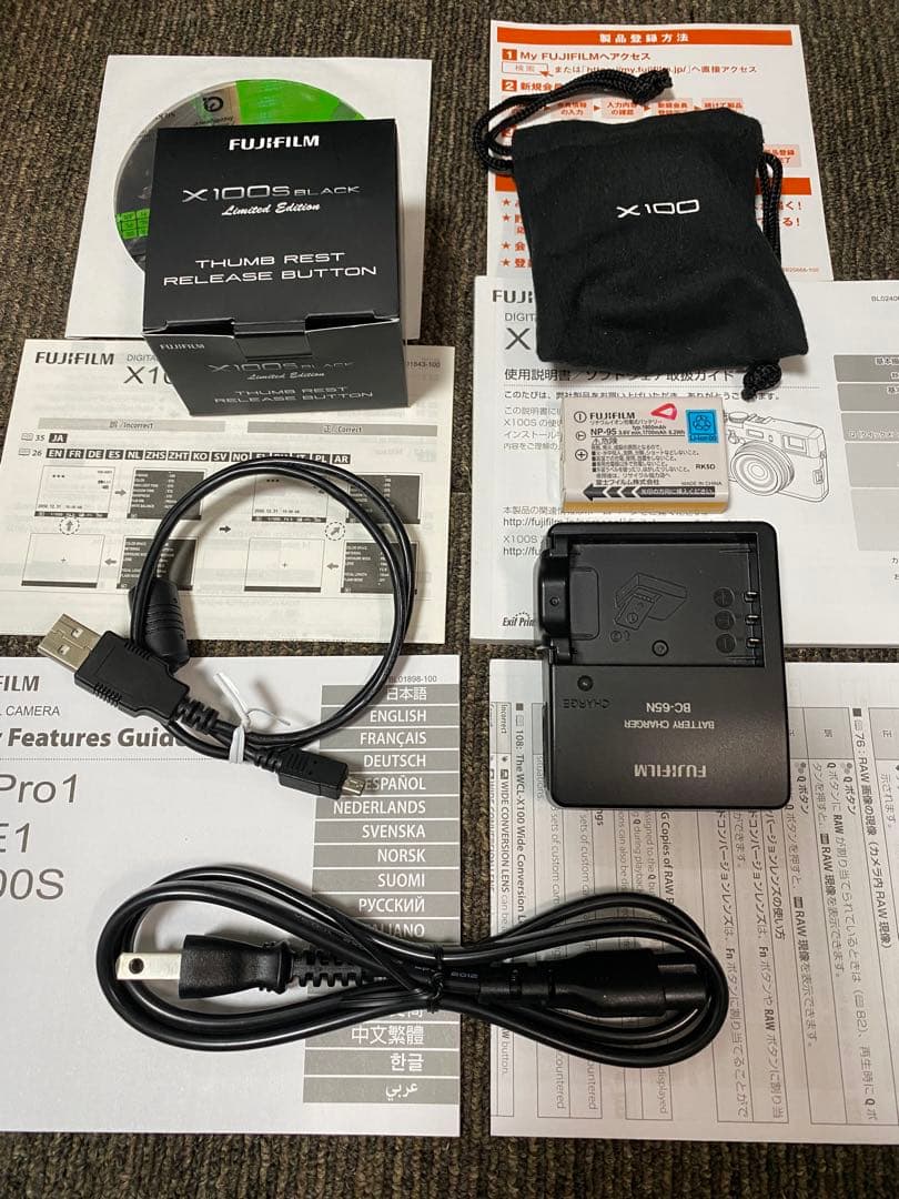 FUJIFILM デジタルカメラX100S ブラックリミテッドエディション