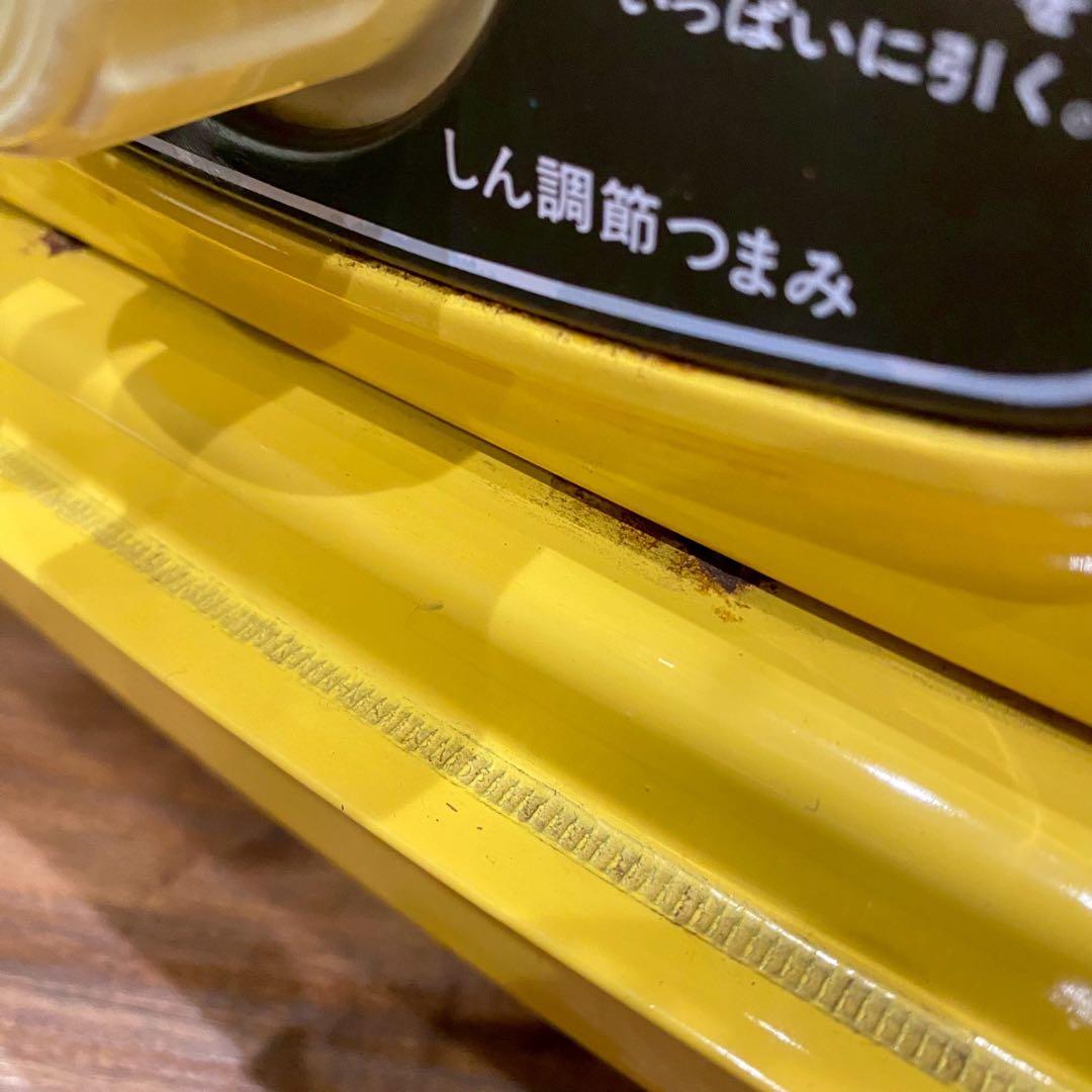 ナショナル OS-11 黄色 昭和レトロ レトロポップ 当時物 石油ストーブ