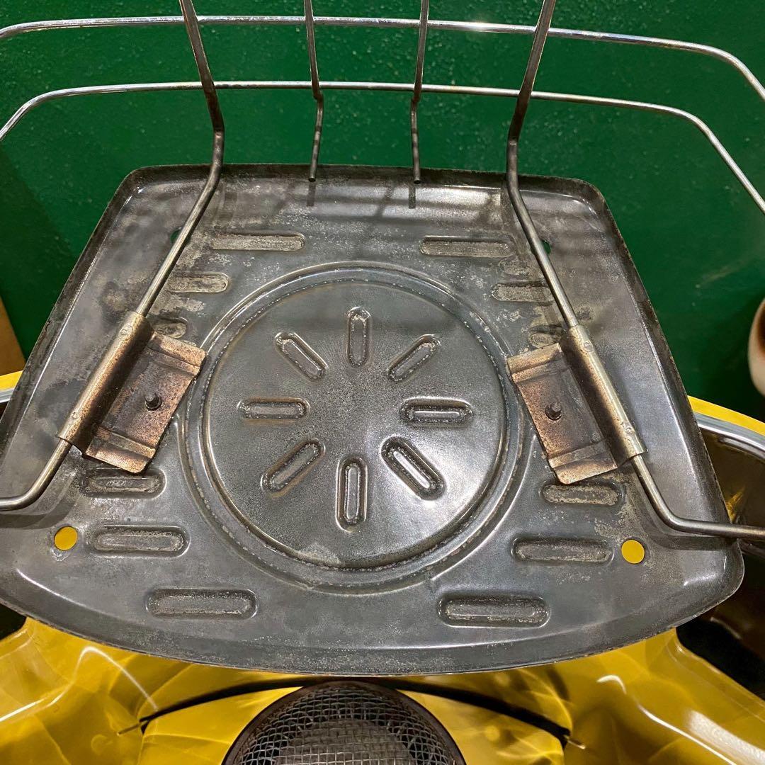 ナショナル OS-11 黄色 昭和レトロ レトロポップ 当時物 石油ストーブ