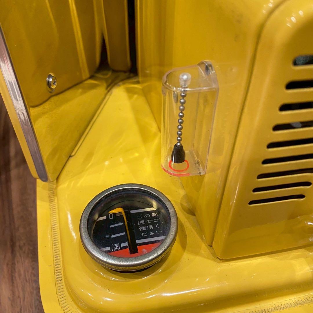 ナショナル OS-11 黄色 昭和レトロ レトロポップ 当時物 石油ストーブ