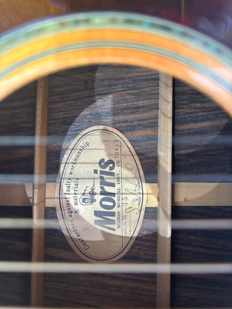 Morris アコースティックギター W-35 80’s