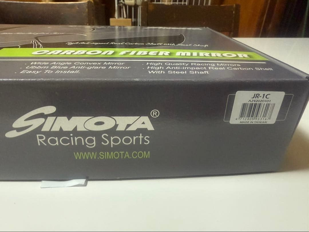 SIMOTA JR-1C カーボンファイバー シモタ ミラー