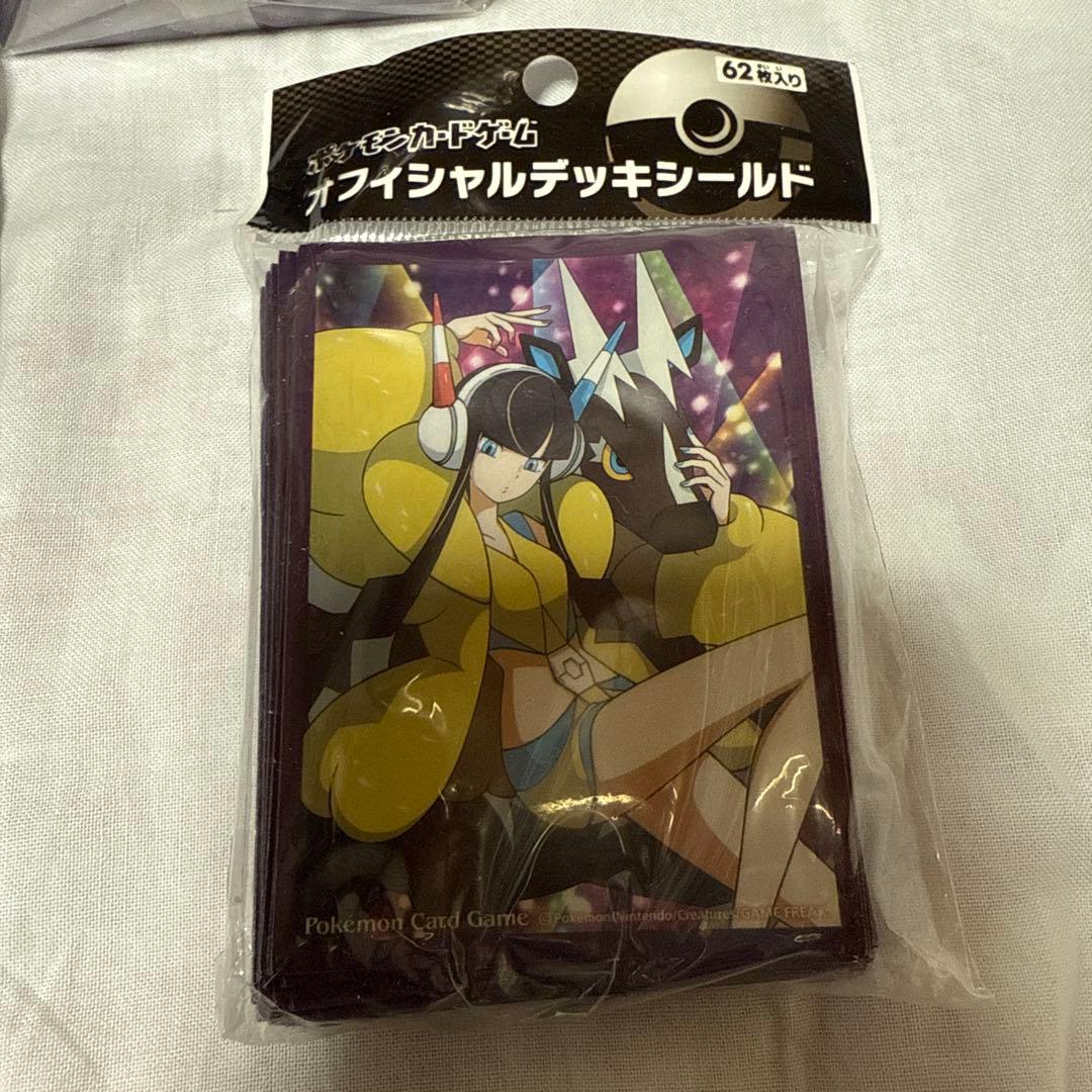 貴重！ポケカ カミツレ デッキシールド デッキケース ロングカードボックス