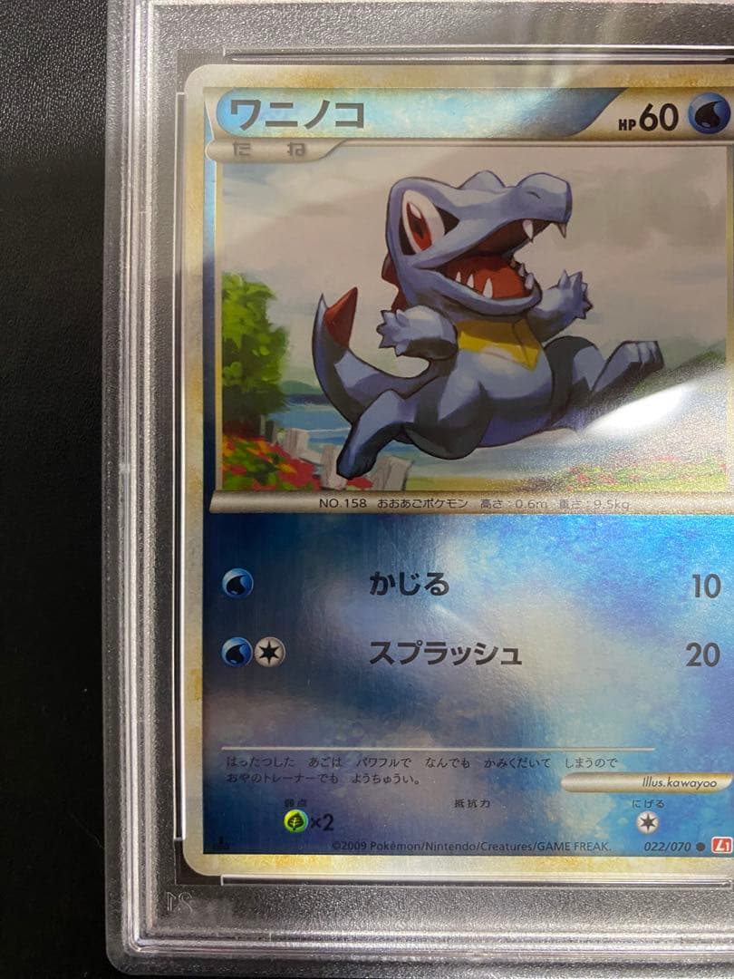 ワニノコ レジェンド ミラー PSA10 legend 世界で38枚