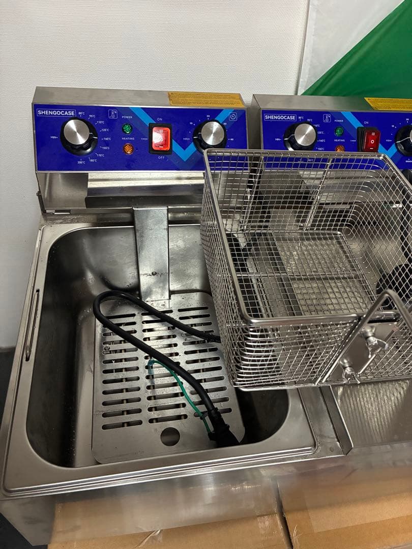 電気フライヤー EF-101V-2 2台セット