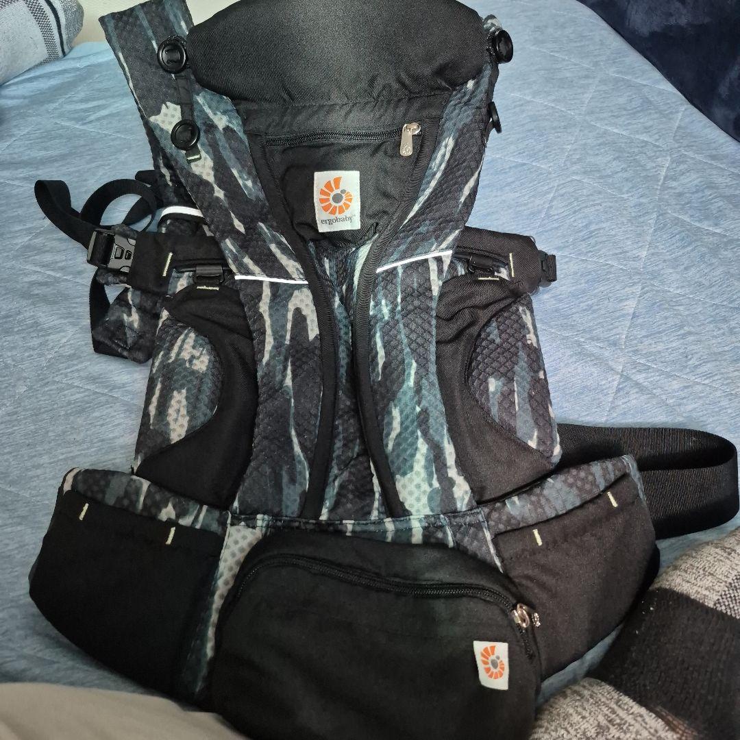 エルゴベビー OMNI BREEZE 抱っこ紐 ペイントブラック