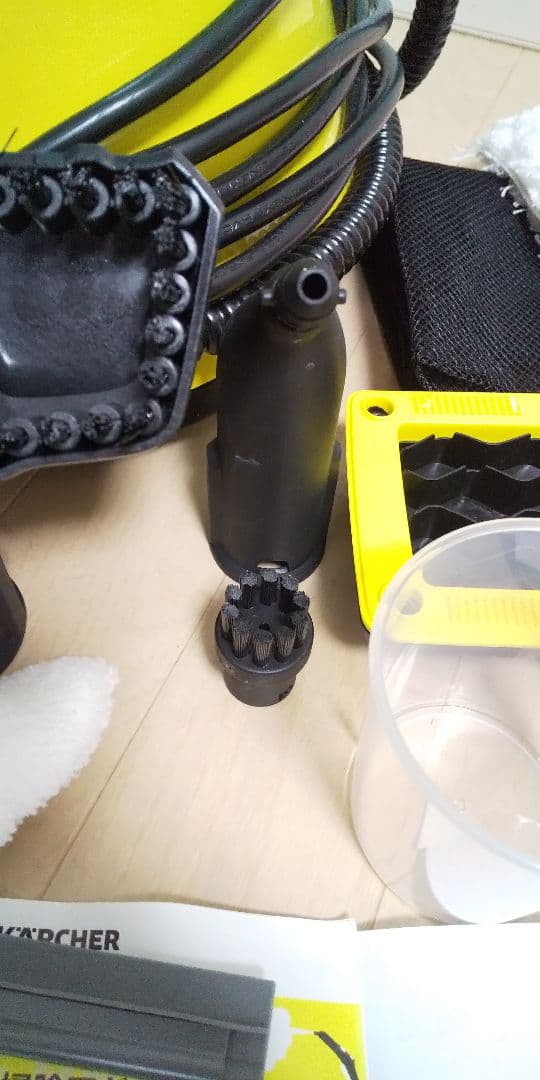 欠品無し、カバー、ブラシ関係全て新品ケルヒャースチームクリーナーscjtk20