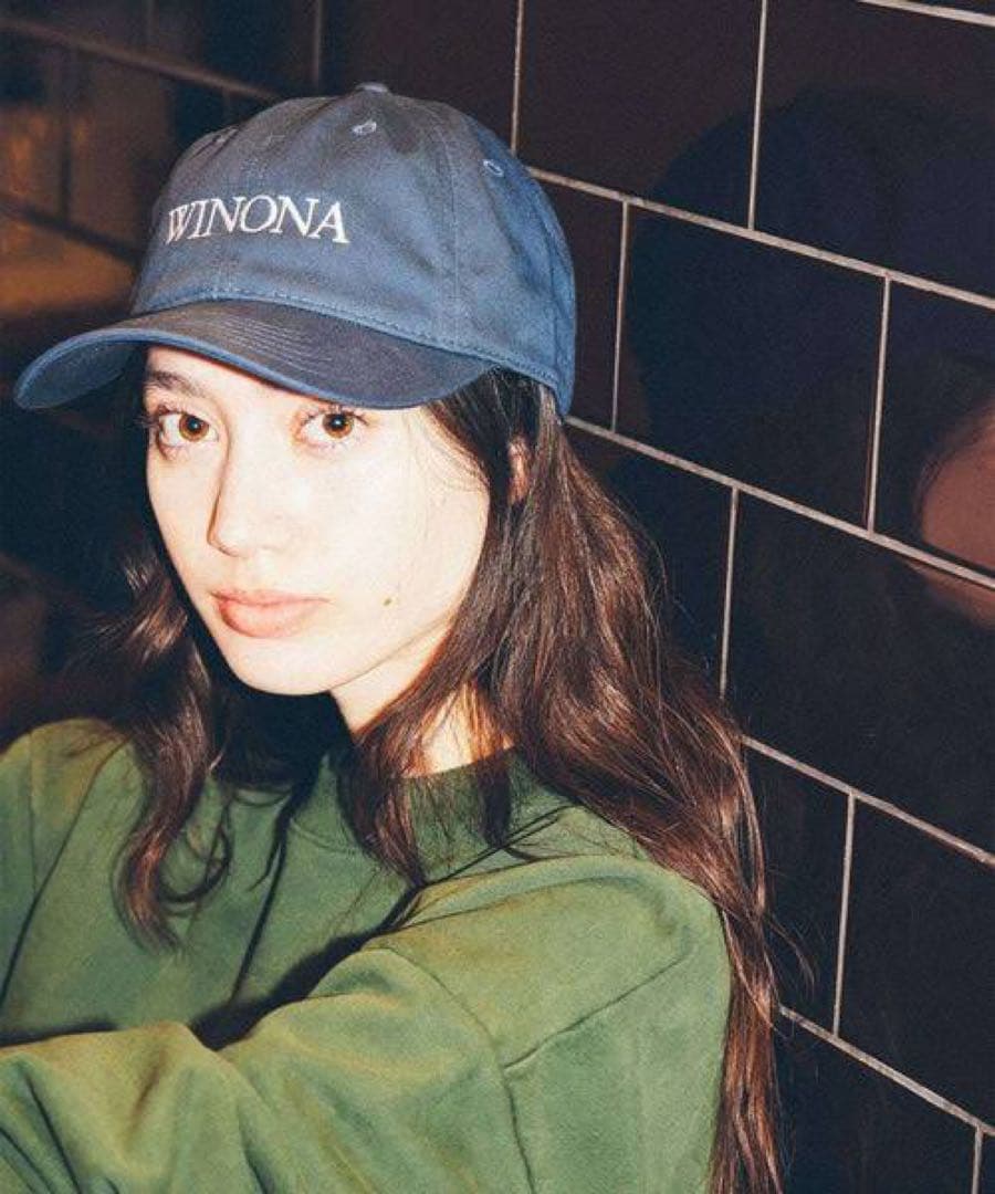 新品未使用 WINONA キャップ ネイビー【完売品】