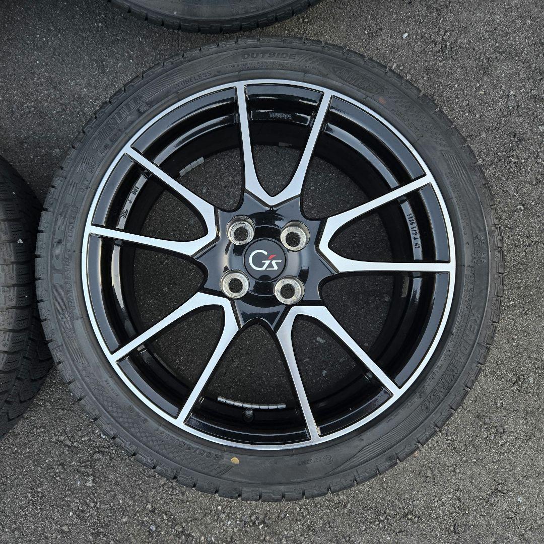 アクアG'z 17インチ　2021年製スタッドレスタイヤセット