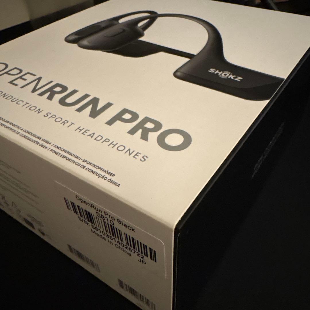 SHOKZ OPENRUN PRO 骨伝導ヘッドフォン