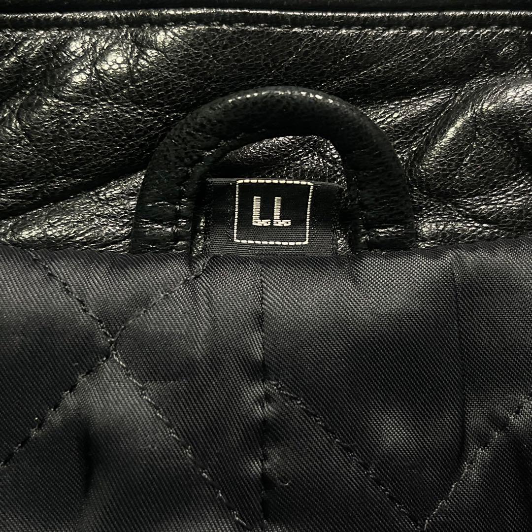 vintage A-2 レザージャケット　深水光太　ショート丈　羊革　短丈　黒