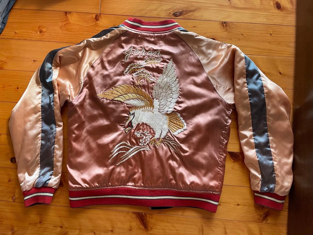 テーラー東洋　スカジャン　M品番 米空母ミッドウェイ 鷹