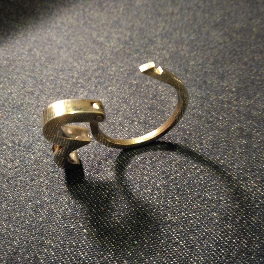 EVISU キーホルダー　デツドストツク　SILVER 製