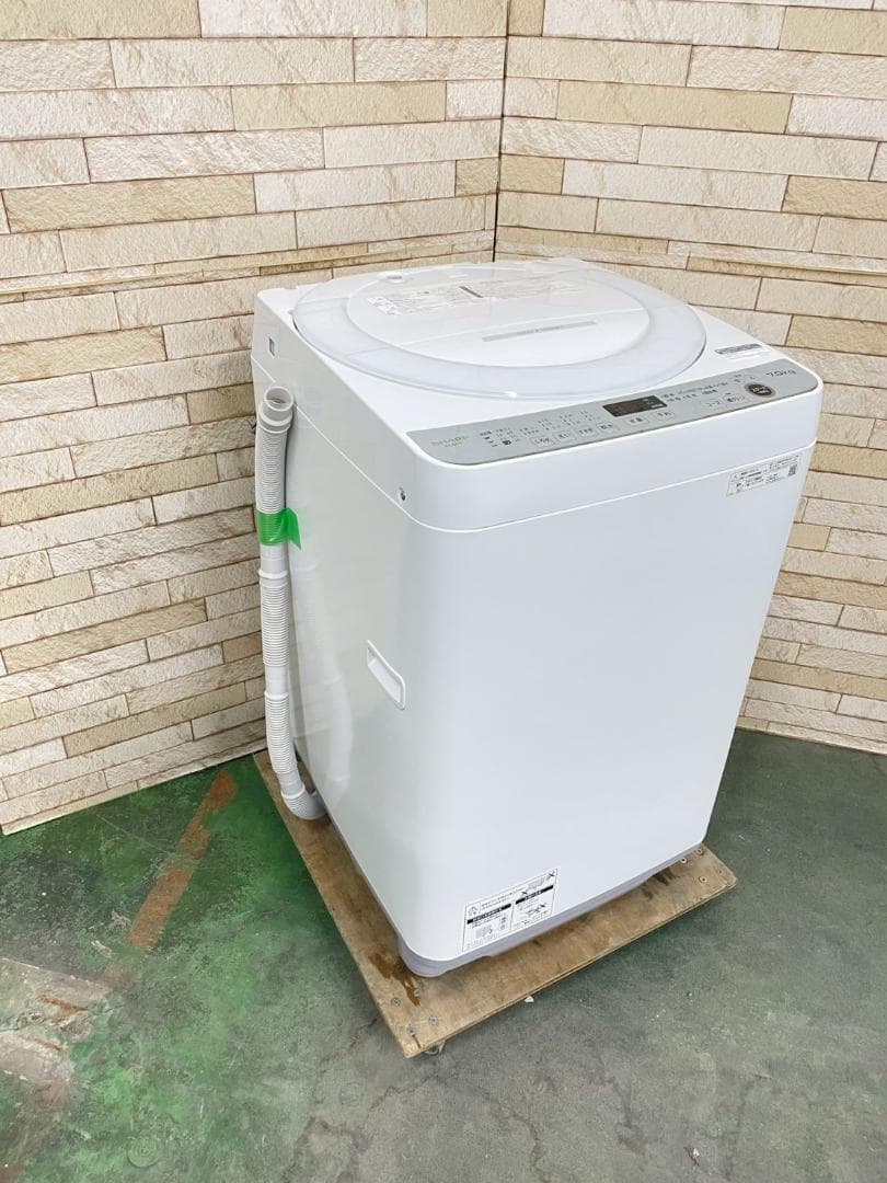 大阪送料無料★3か月保障★洗濯機★2022年★ES-GE7F-W★IS-1105
