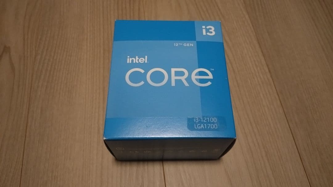 CPU Intel core-i3 12100