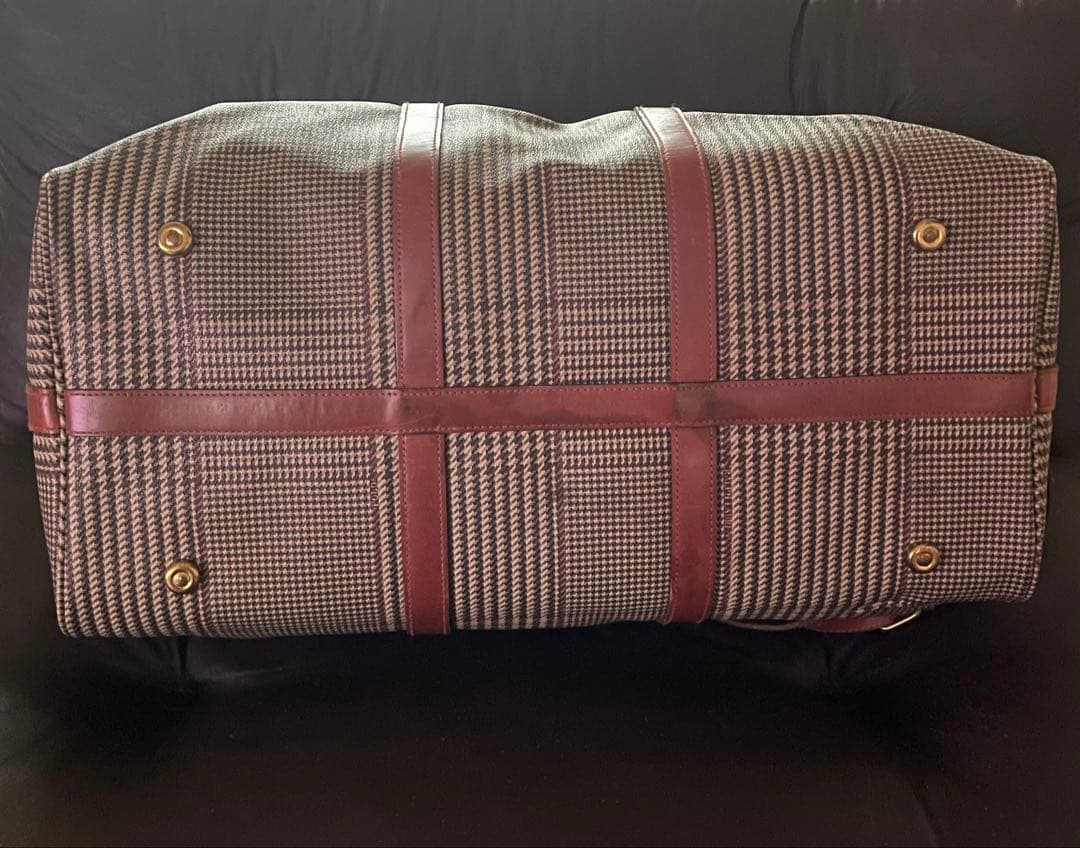 Polo Ralph Lauren ボストンバッグ グレンチェック 大容量