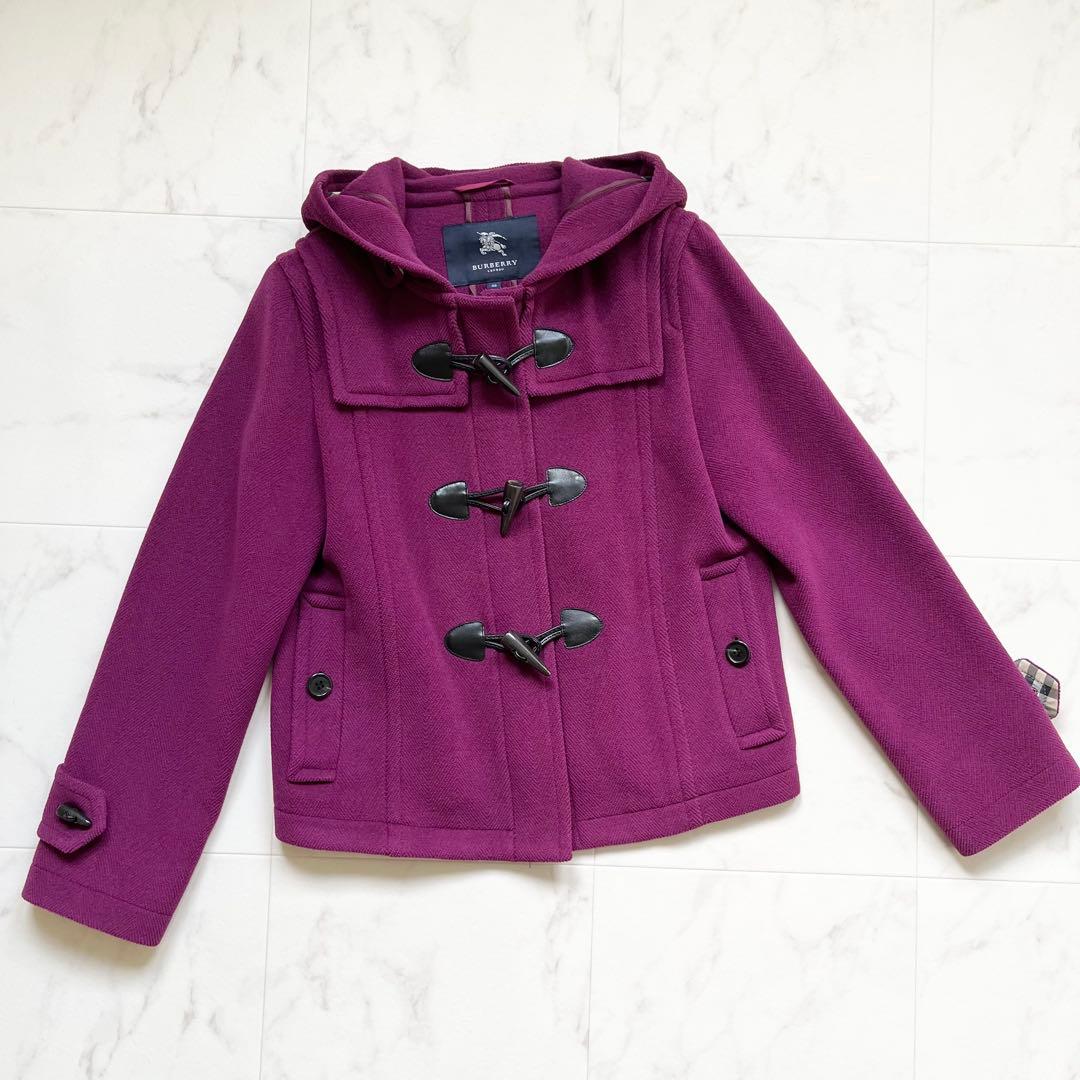 BURBERRY LONDONバーバリーロンドン ウールダッフルコート