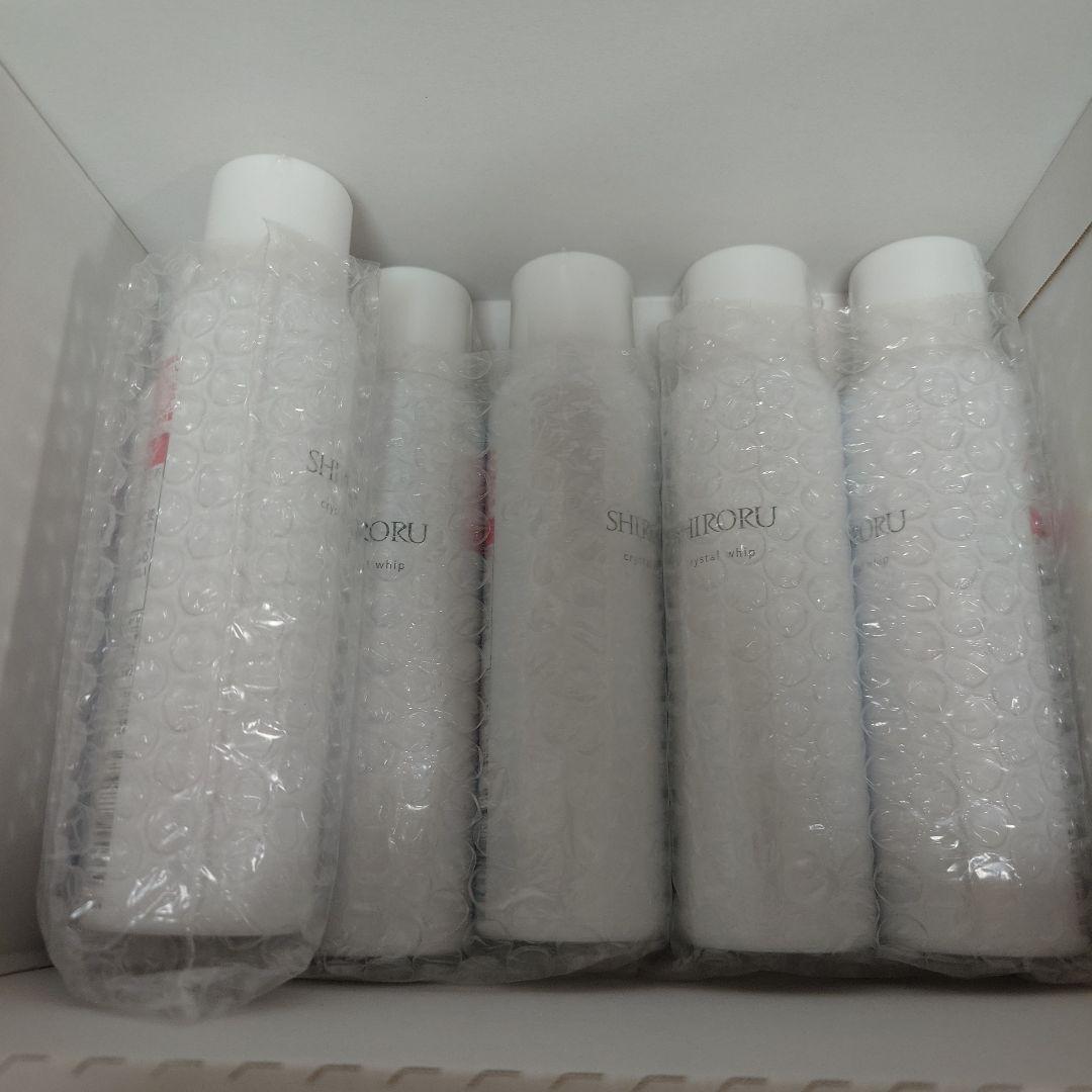 SHIRORU　シロル　クリスタルホイップ　洗顔料　120g✕6本