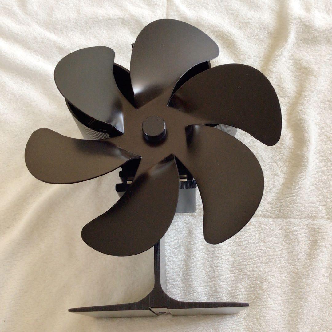 暖房用送風機 暖炉 ブラック 送風ファン 卓上扇風機 高温耐性