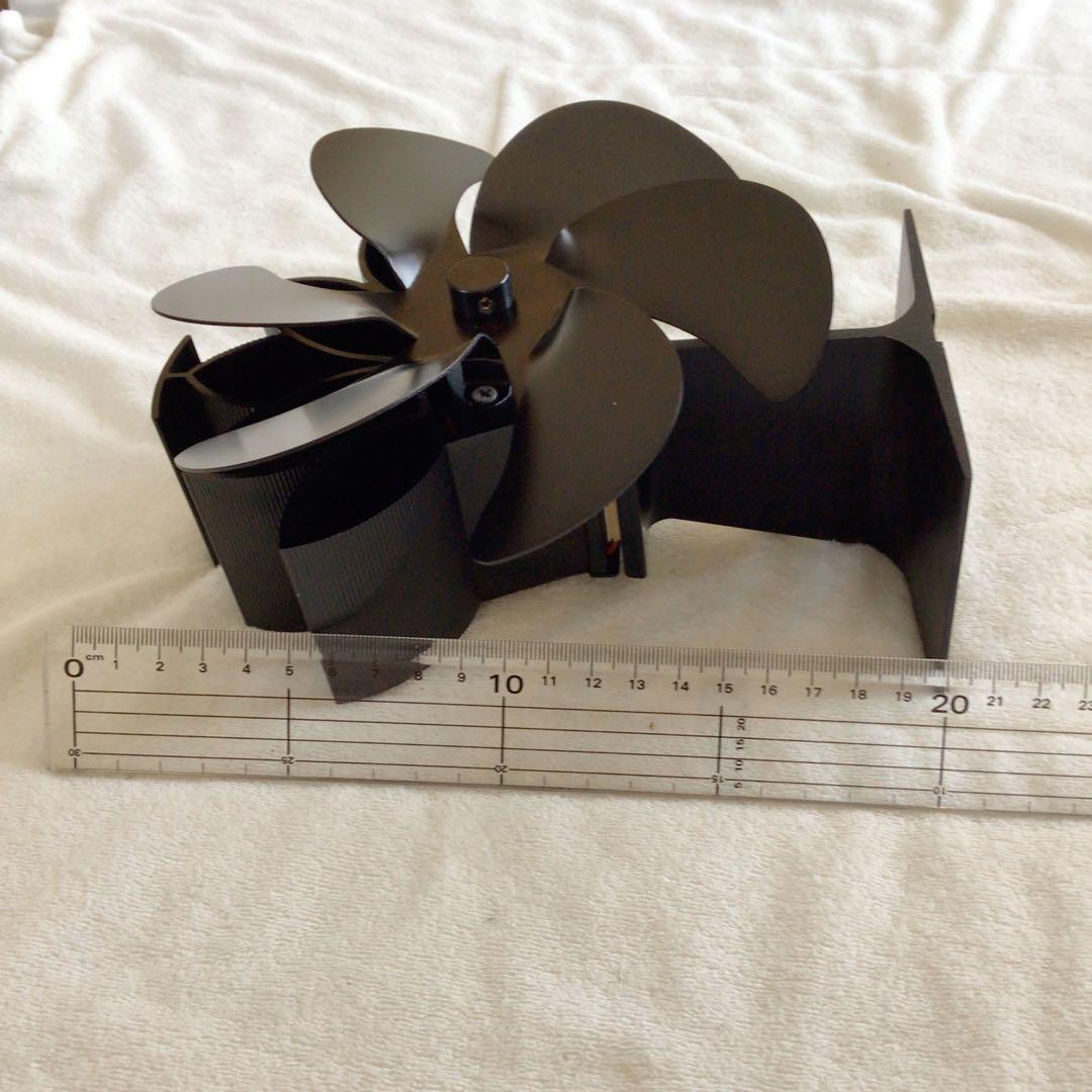 暖房用送風機 暖炉 ブラック 送風ファン 卓上扇風機 高温耐性