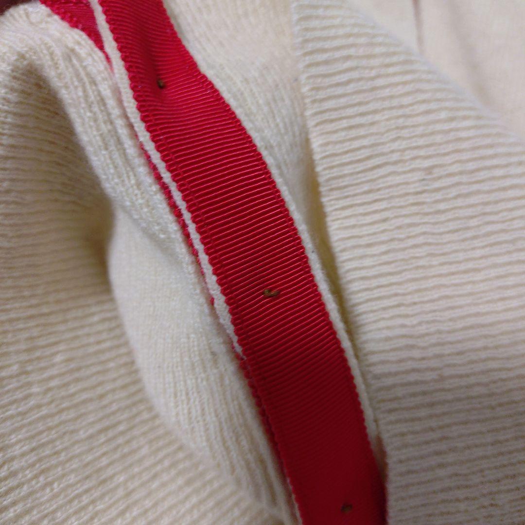 ヴィヴィアンウエストウッド　オーブワンポイントカーディガン　オフホワイト