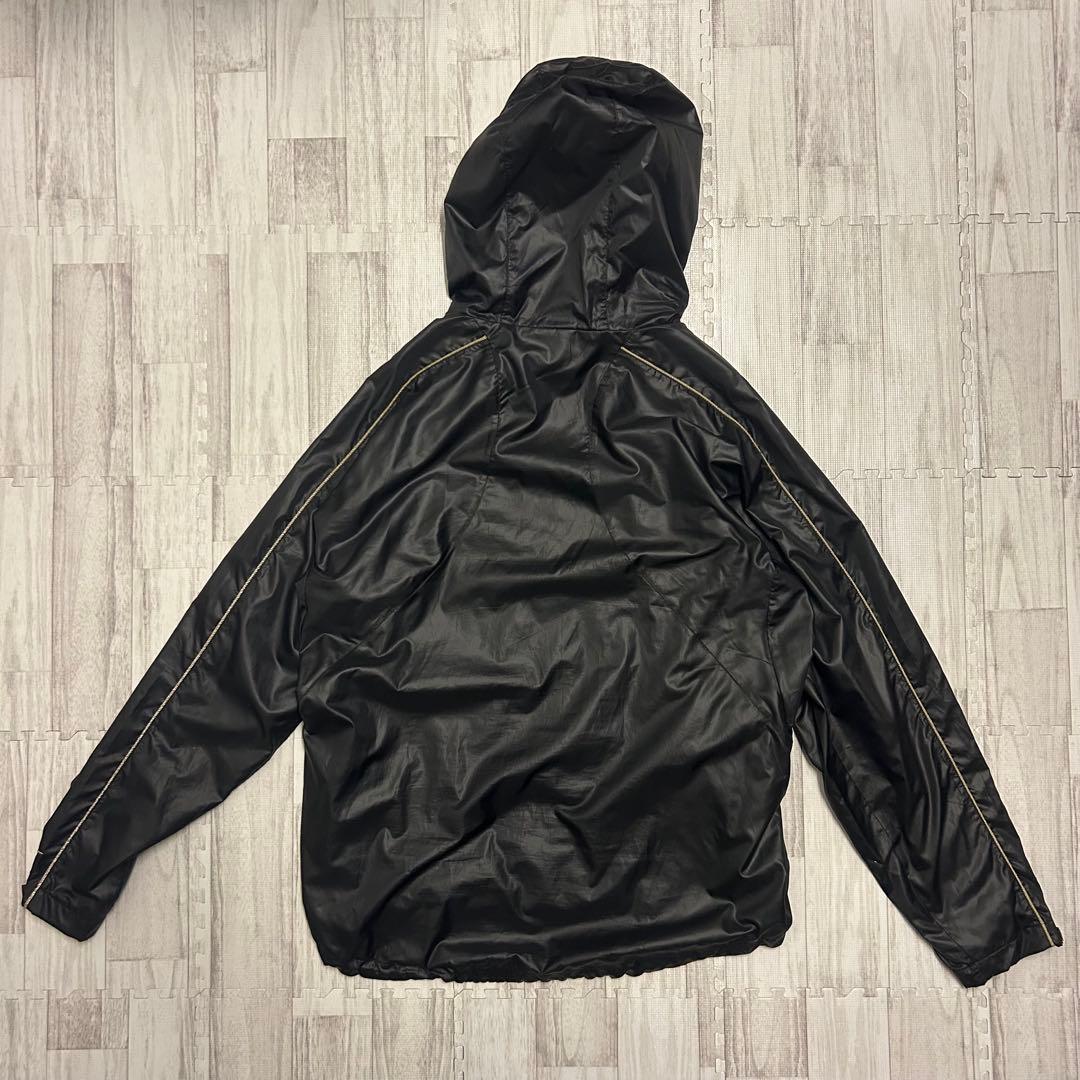 00s NIKE ナイロン 上下 パーカー ジャケット パンツ 刺繍ロゴ XXL