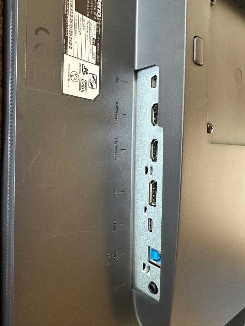 BenQ 27インチモニター 本体