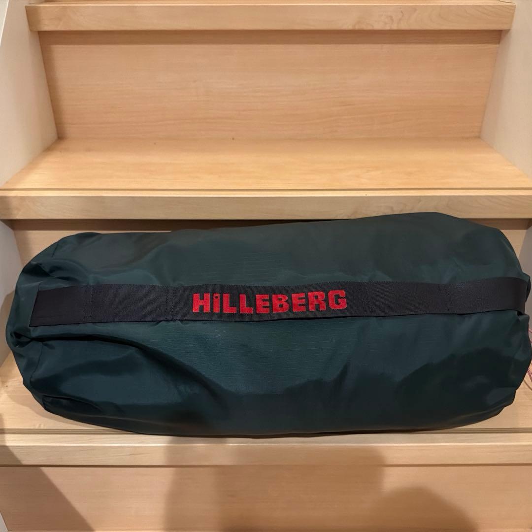 HILLEBERG スタイカ(濃いグリーン) 純正フットプリント付き
