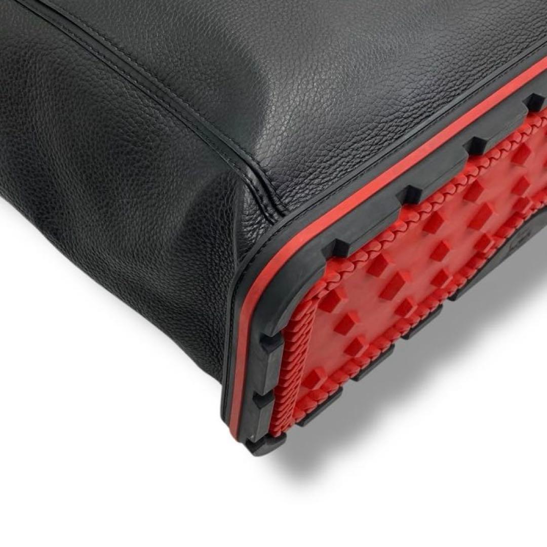 美品 ルブタン トートバッグ カバイカー レザー ビンテージ 00s レディース