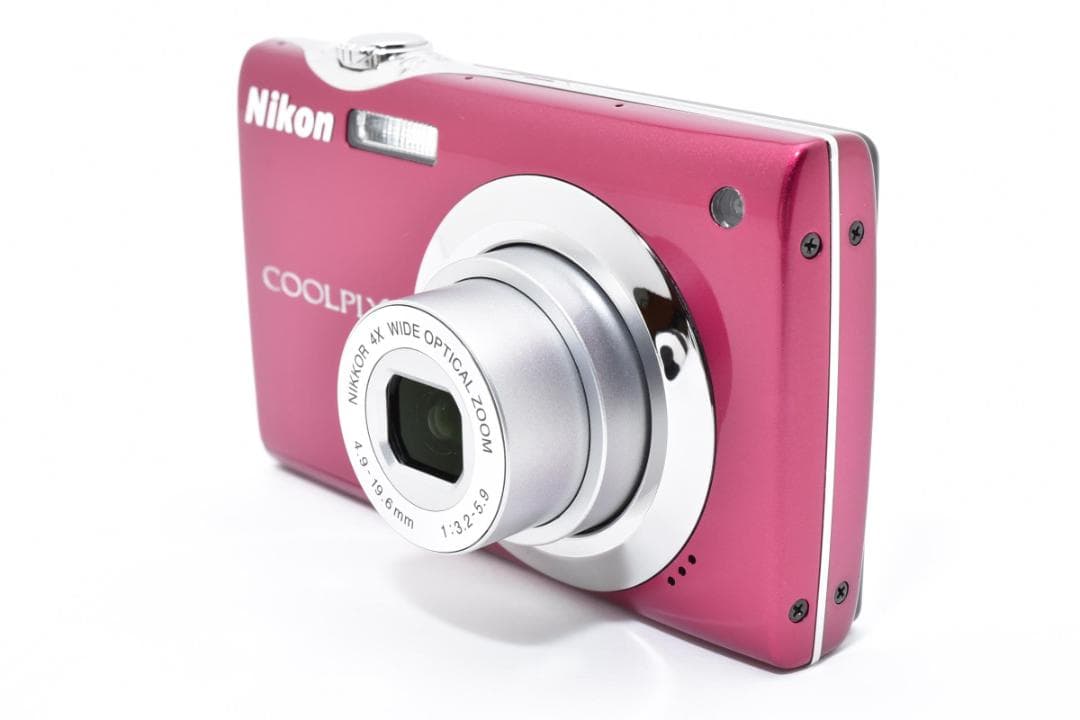 《 美品 》　ニコン　Nikon COOLPIX S4000 パープル　動作OK