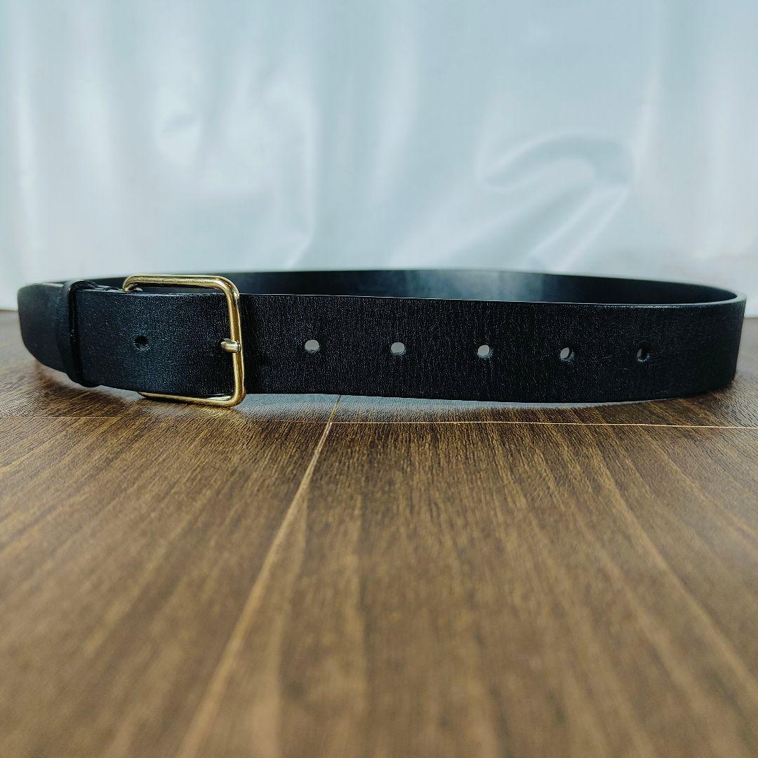 【極美品】JIL SANDER イタリア製　高級ドレスベルト　最高級ラインベルト