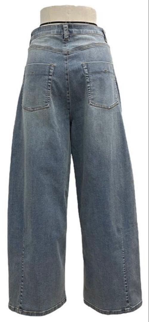 専用ayane アヤン バレルレッグデニムパンツ 36