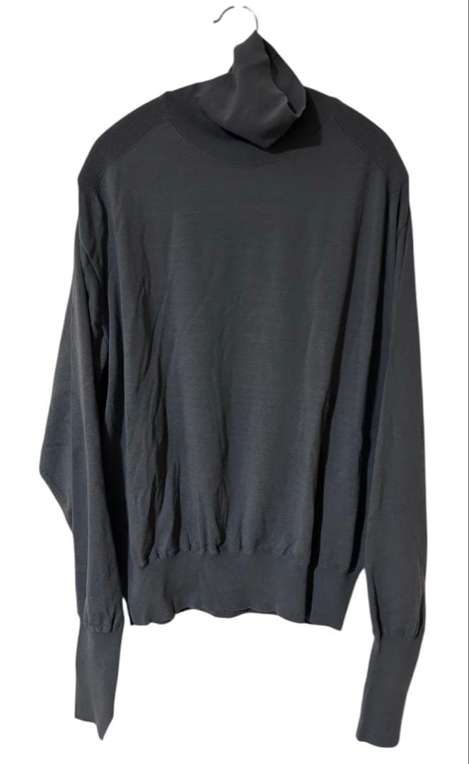 柿乃葉 kakinoha Smooth Turtle Knit Gray 9