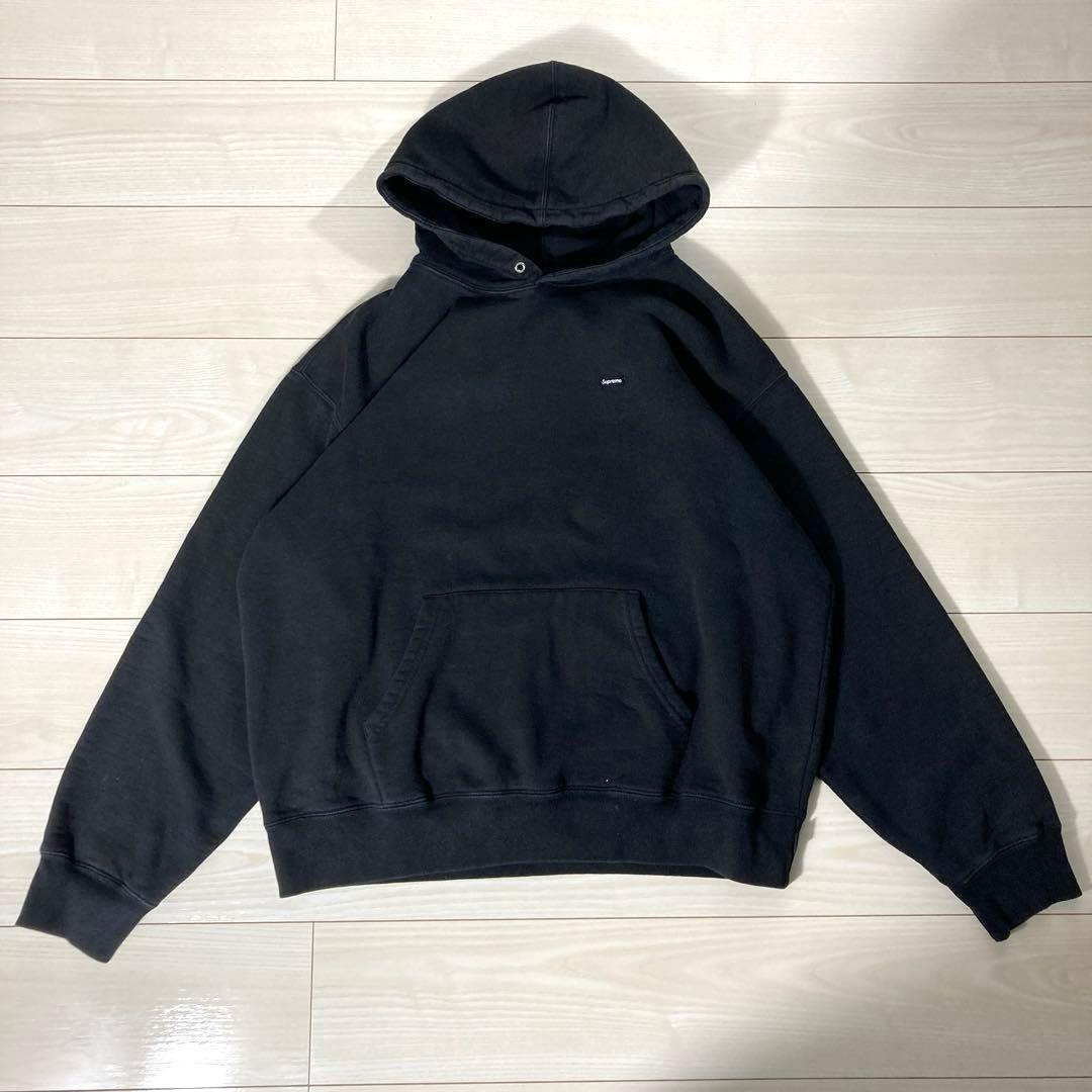 【超人気!!】SUPREME シュプリーム スモールボックスロゴ 刺繍 パーカー
