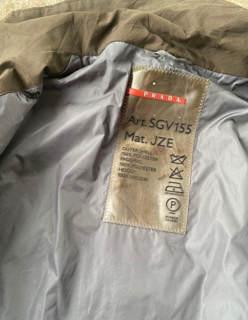 ギ*様 PRADA プラダ　ジャケット　ブルゾン　GORE-TEX ゴアテックス