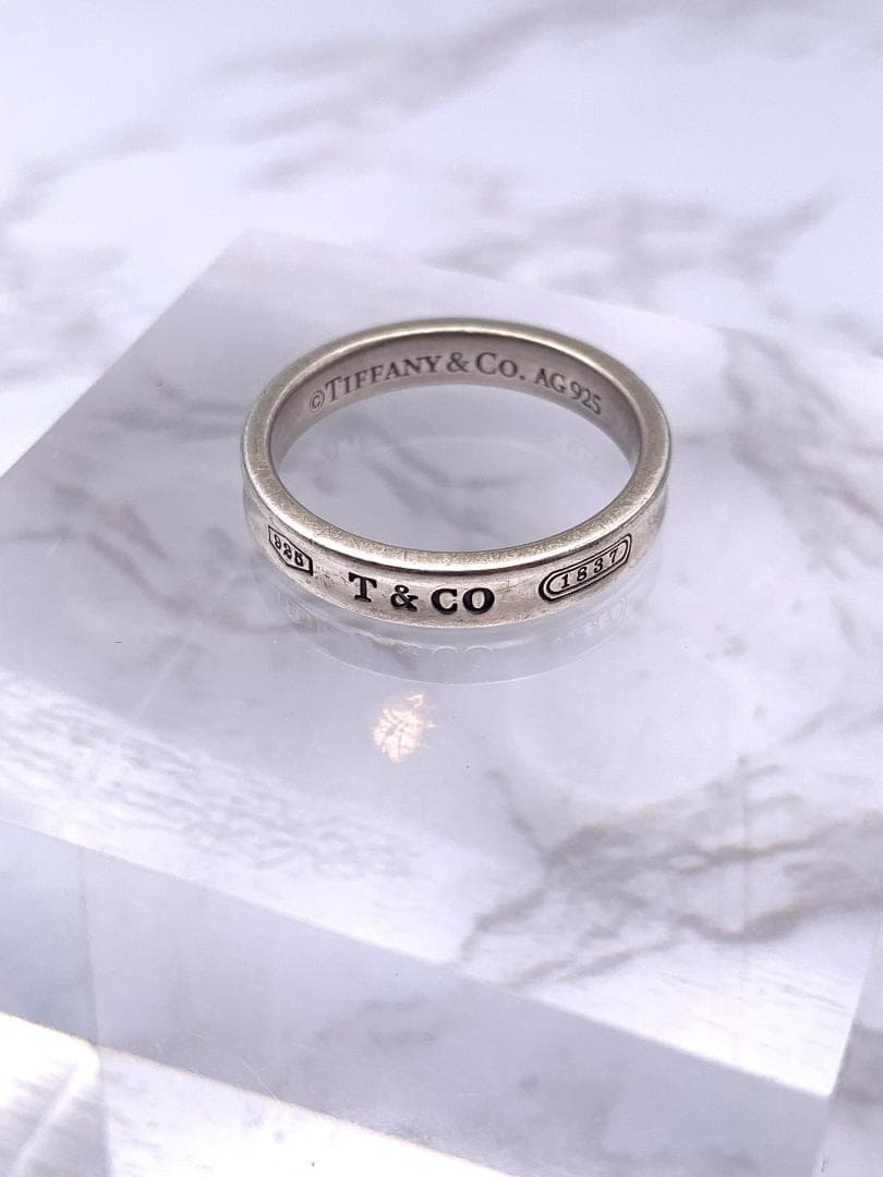 Tiffany & Co. ティファニーリング 1837 SV925 19.5号