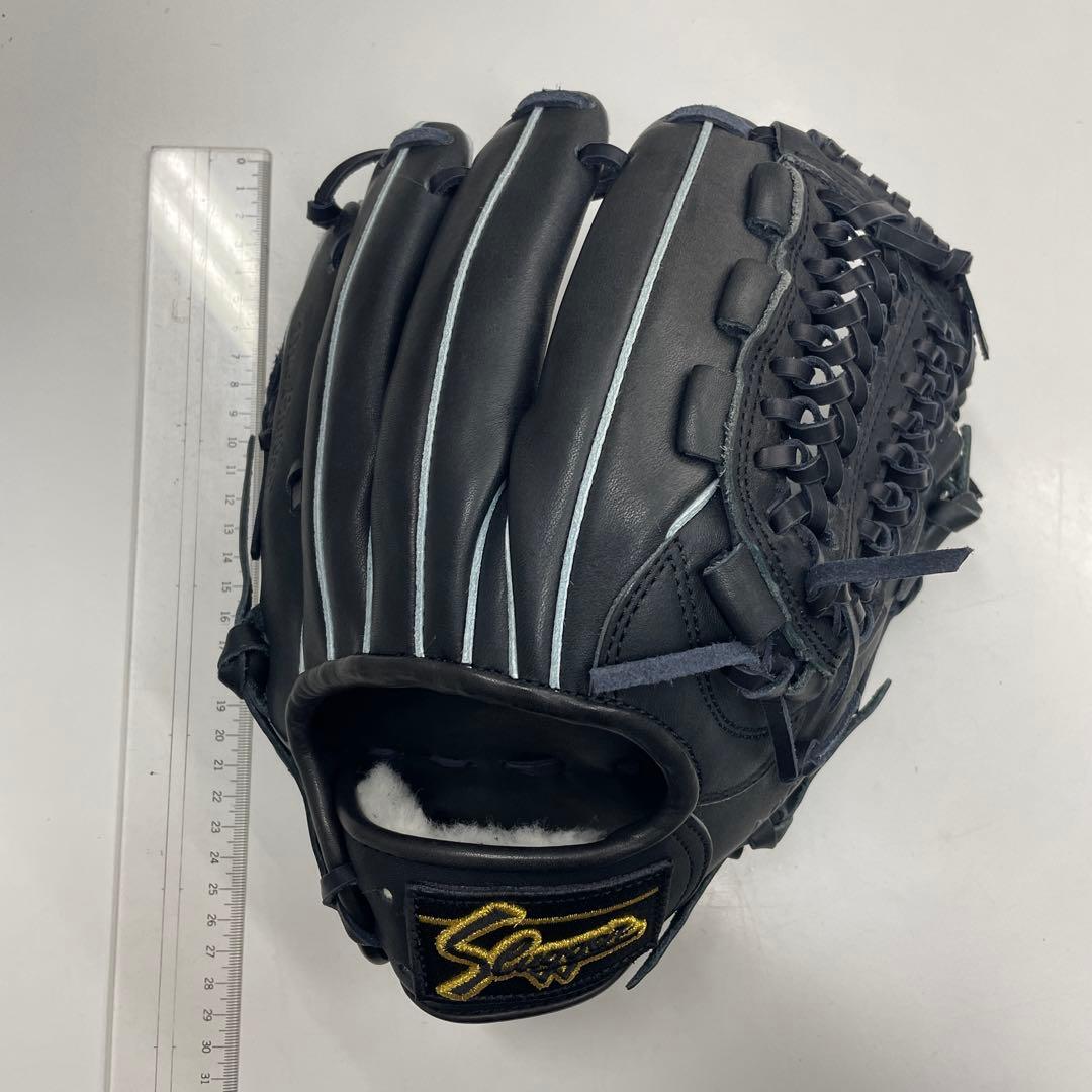 久保田スラッガー 軟式グローブ 黒 右投げ用