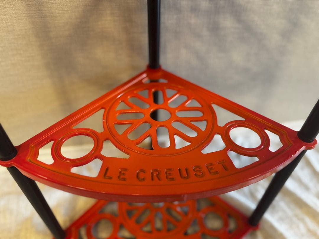 【 Le Creuset ル・クルーゼ 】 ポットスタンド 5段 オレンジ