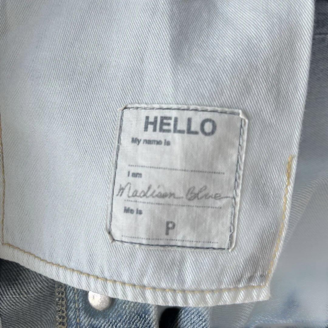 未使用 マディソンブルー SAROUEL サルエル デニム パンツ XXS