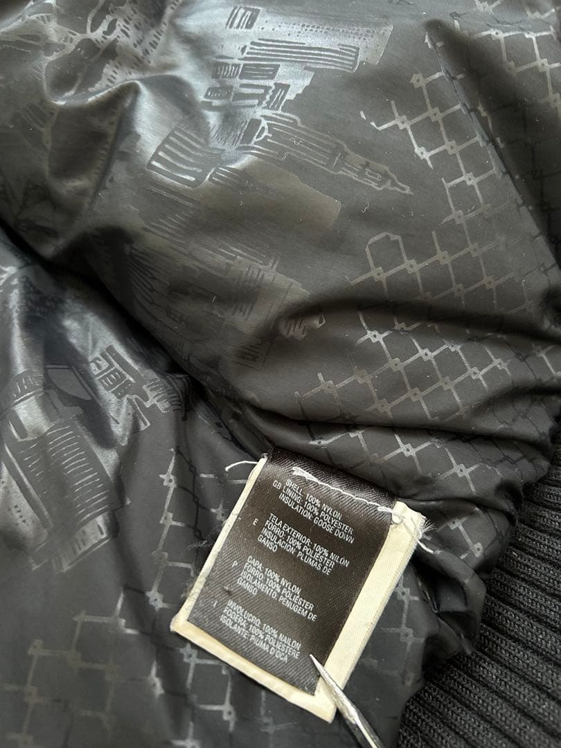 The North Face ブラックダウンジャケット　Mサイズ