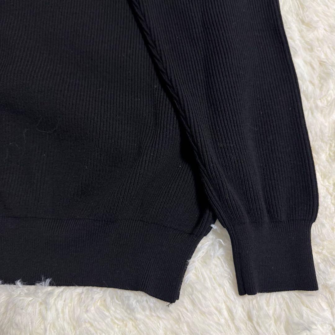 バトナー BATONER クルーネック ニット ブラック Mサイズ