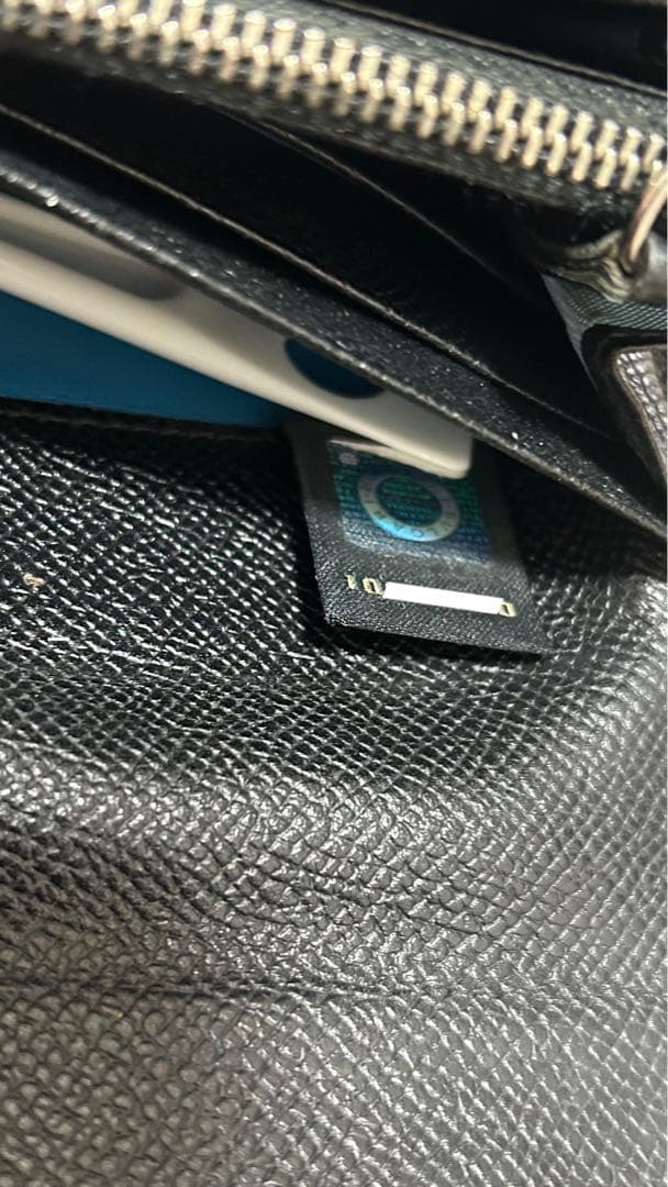 美品‼️Bvlgari ブラック 長財布