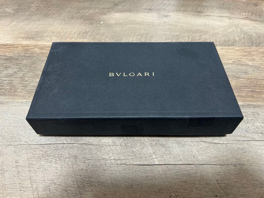 美品‼️Bvlgari ブラック 長財布