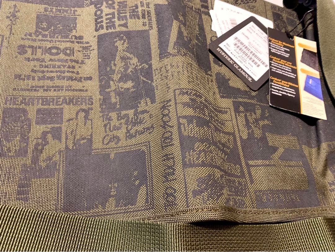 ヒステリックグラマー JT/Scratch メッセンジャーバッグ CORDURA