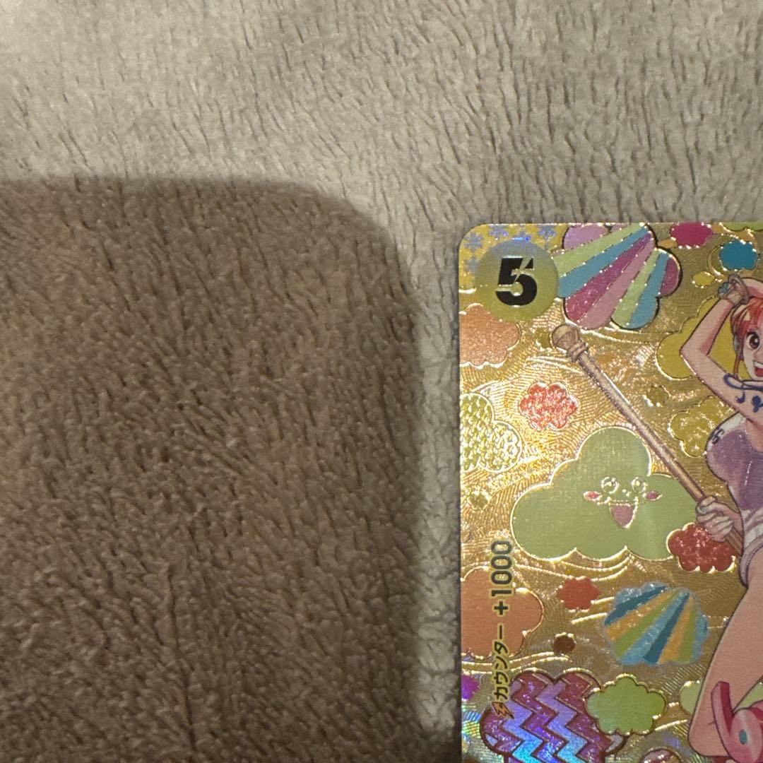 超美品　新たなる皇帝 スペシャルカード ワンピースカード ナミ SP 和柄