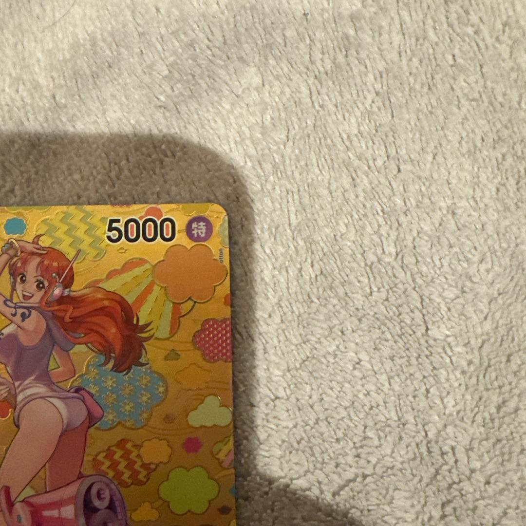 超美品　新たなる皇帝 スペシャルカード ワンピースカード ナミ SP 和柄