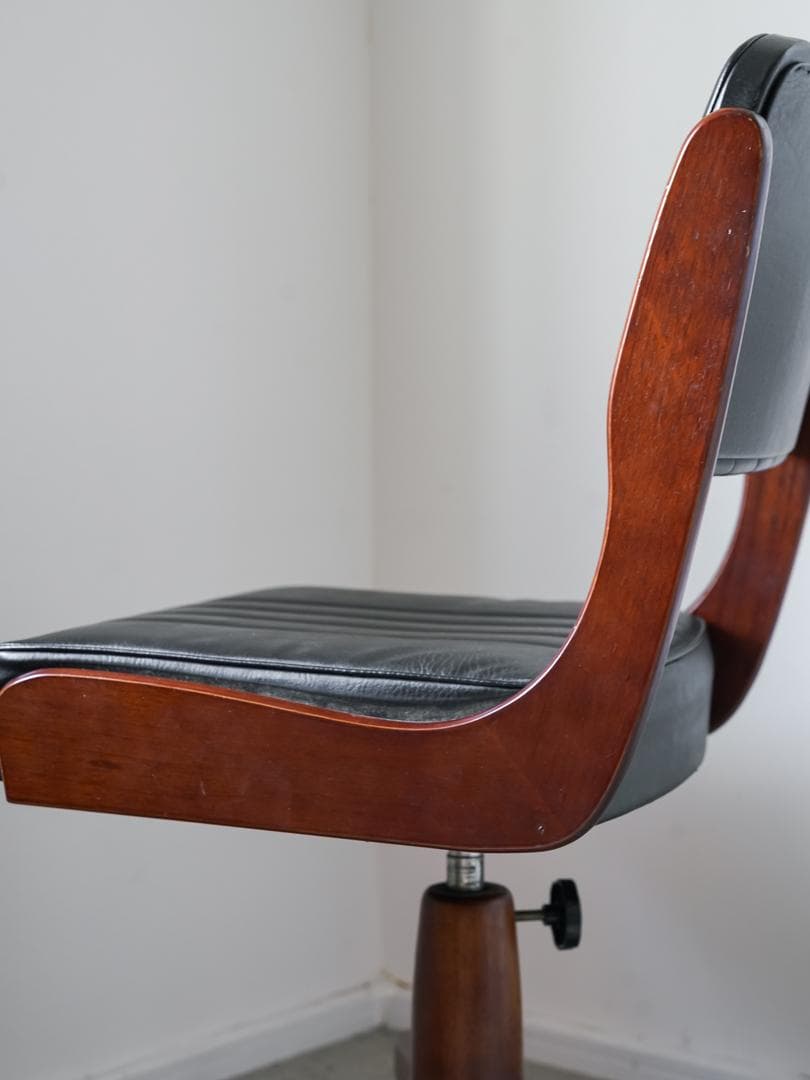 60-70's \"ニイダ木工\" ヴィンテージチェア 椅子 ミッドセンチュリー